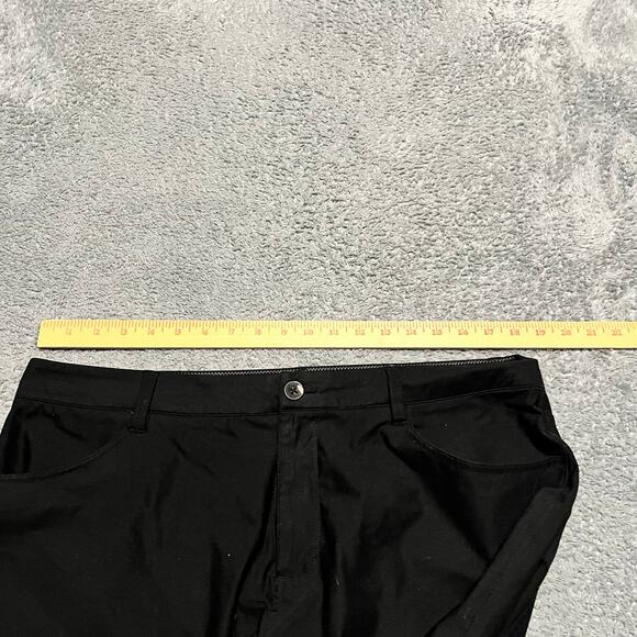 Vuori Meta Pants Mens 36 x30 Black Slim Fit Athletic Casual Stretch V430 - Picture 12 of 12